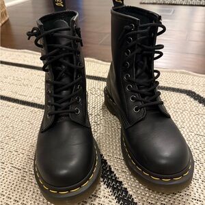 Dr. Martens Women’s Black Leather Boots size 6